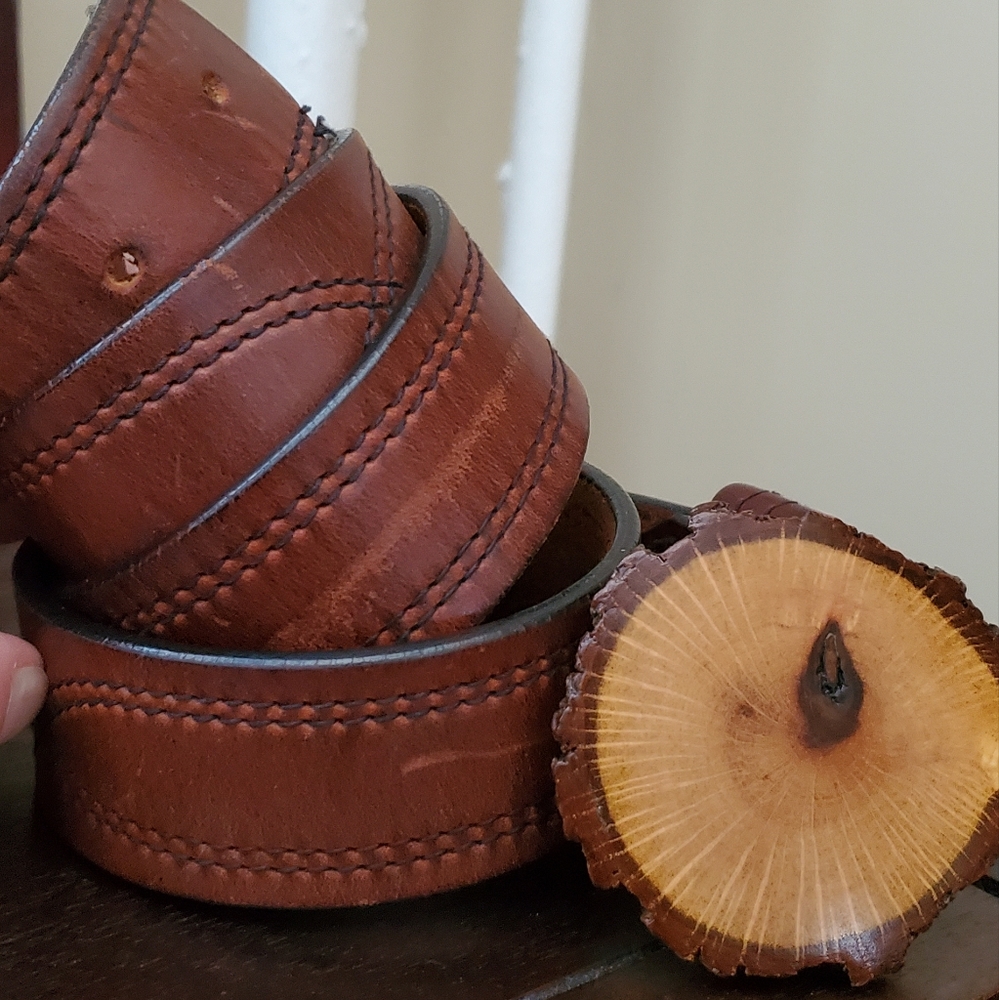 Vintage Leegin belt with buckle